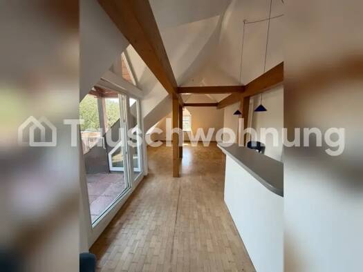 Loft zur Miete Tauschwohnung 800 € 2 Zimmer 55 m² 2. Geschoss Wiehre Freiburg im Breisgau 79100