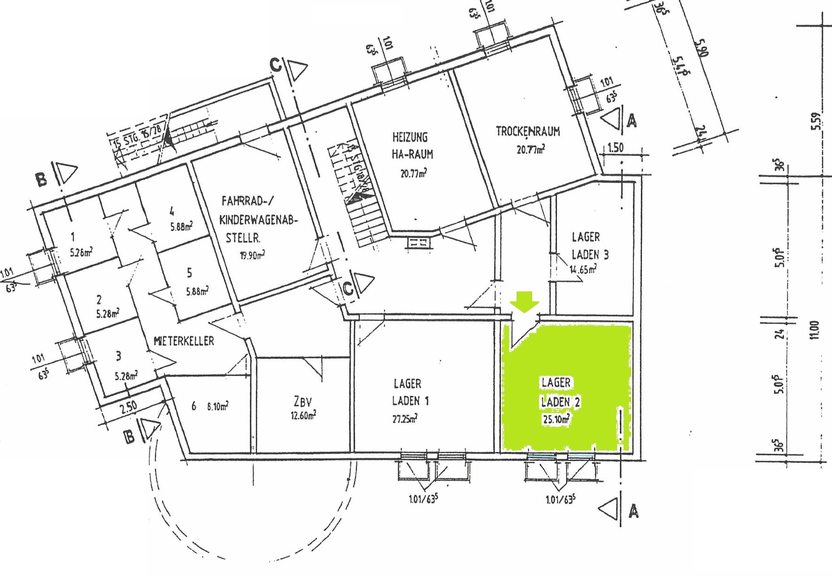 Büro-/Praxisfläche zum Kauf provisionsfrei 210.000 € Bahnhofsplatz 2 Bad Saarow-Pieskow Bad Saarow 15526