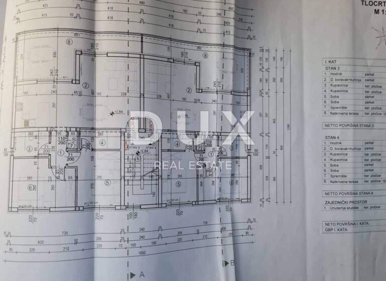 Wohnung zum Kauf 3 Zimmer 80 m² 1. Geschoss Malinska-Dubasnica