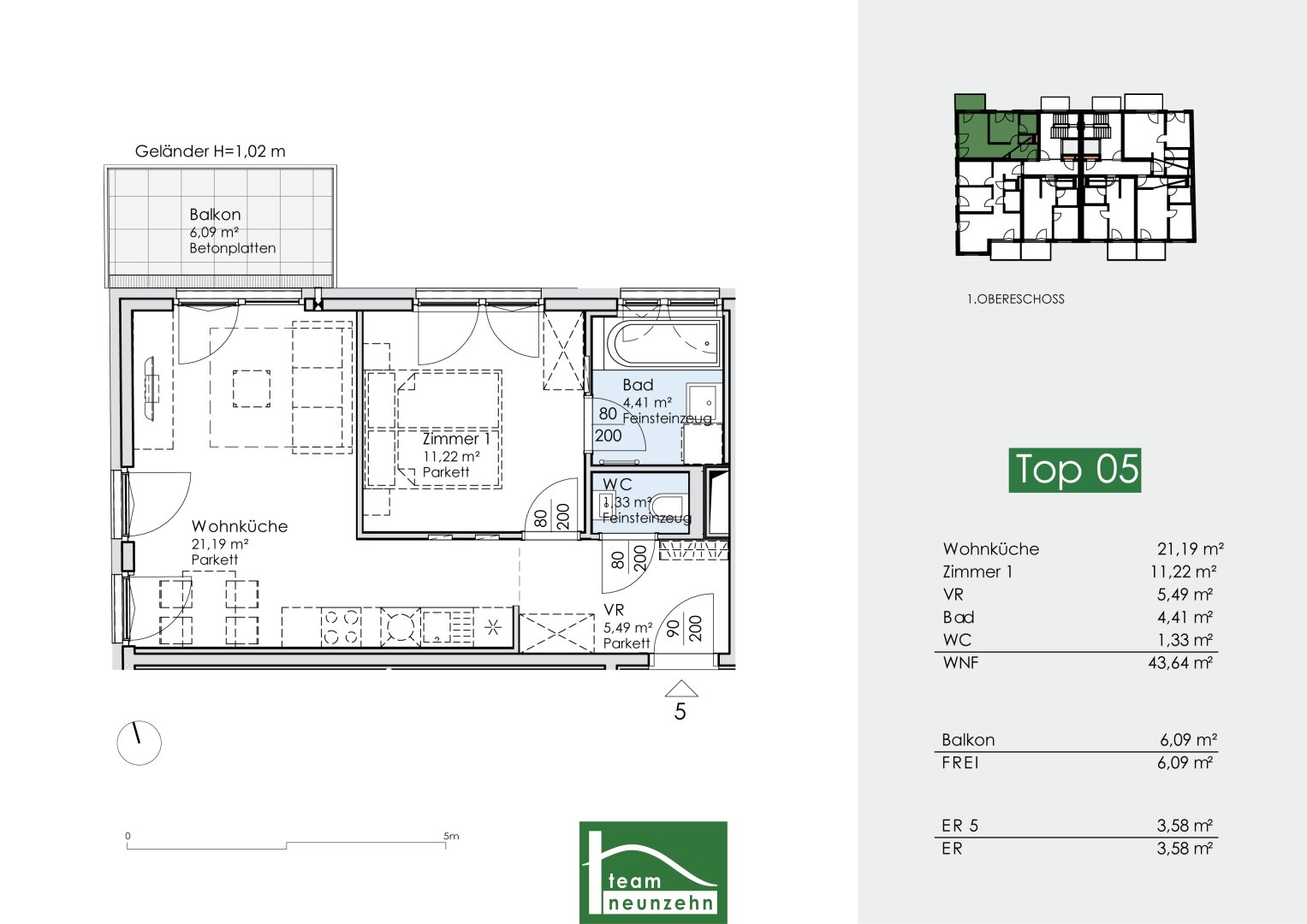 Wohnung zum Kauf provisionsfrei 229.411 € 2 Zimmer 43 m²<br/>Wohnfläche 1.<br/>Geschoss Gartenheimstraße 45-47 Wien 1220