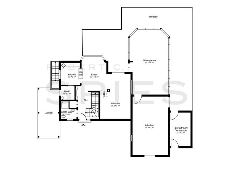 Einfamilienhaus zum Kauf 595.000 € 5 Zimmer 217 m² 830 m² Grundstück Hagen Hagen im Bremischen 27628