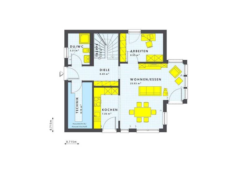 Einfamilienhaus zum Kauf 597.000 € 6 Zimmer 135 m² 963 m² Grundstück Mörslingen Finningen 89435