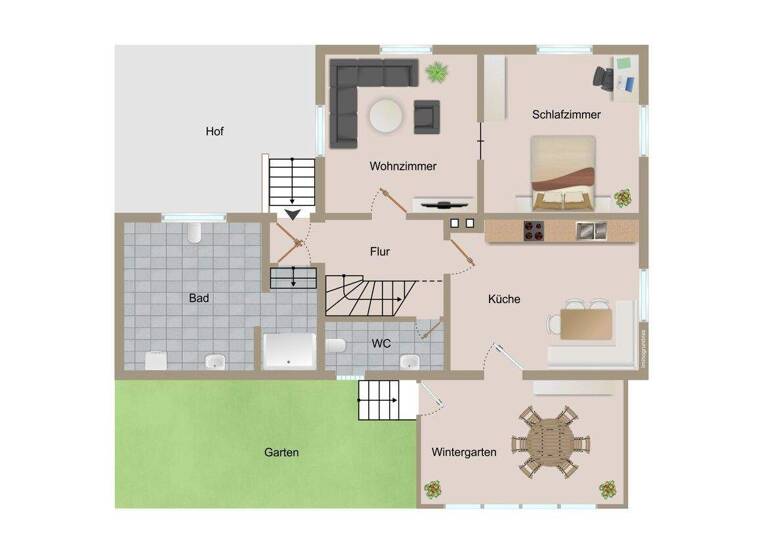 Einfamilienhaus zum Kauf 346.000 € 5 Zimmer 106,6 m² 536 m² Grundstück Feldbergstraße 10 Bahlingen 79353