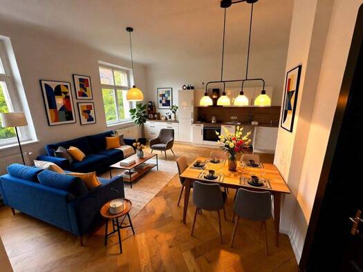 Wohnung zur Miete 1.699 € 4 Zimmer 146,6 m² 2. Geschoss Robert-Koch-Straße 9 Strehlen Dresden 01219