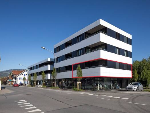 Terrassenwohnung zur Miete 1.195 € 2 Zimmer 63 m² 1. Geschoss frei ab 01.09.2026 Radetzkystraße 20 Lustenau 6890
