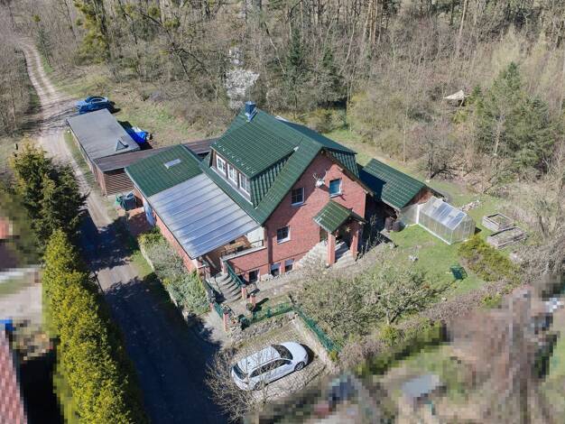 Einfamilienhaus zum Kauf 695.000 € 10 Zimmer 163 m² 44.576 m² Grundstück Tiefensee Werneuchen 16356