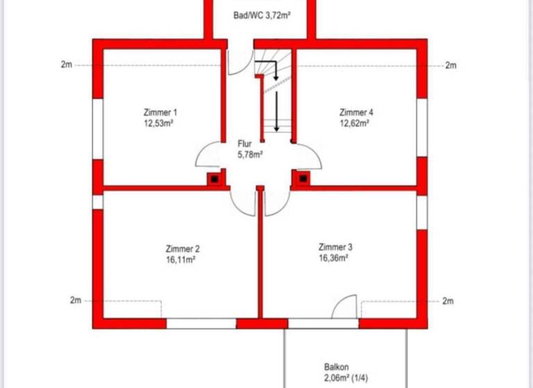 Maisonette zur Miete 1.655 € 5 Zimmer 95 m² frei ab sofort Hutstraße 3 Alterlangen Erlangen 91056