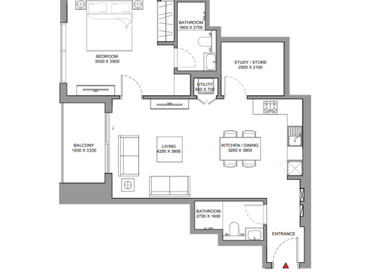 Wohnung zum Kauf 475.989 € 3 Zimmer 80,3 m² Dubai