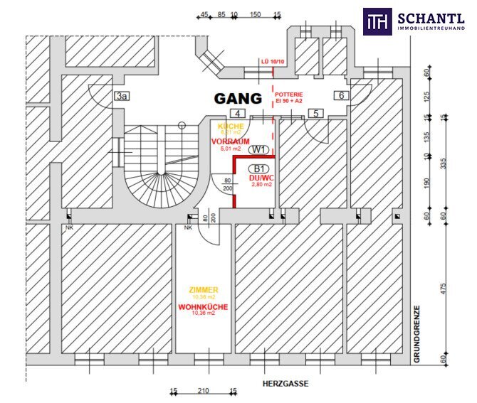 Wohnung zum Kauf 85.785 € 1 Zimmer 24,5 m²<br/>Wohnfläche EG<br/>Geschoss Pernerstorfergasse Wien 1100