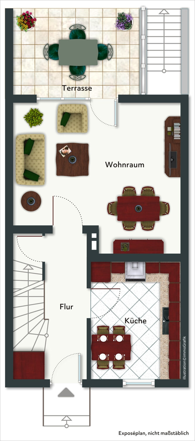 Reihenmittelhaus zum Kauf 123.000 € 3 Zimmer 69 m²<br/>Wohnfläche 176 m²<br/>Grundstück Vorwerk Celle 29229