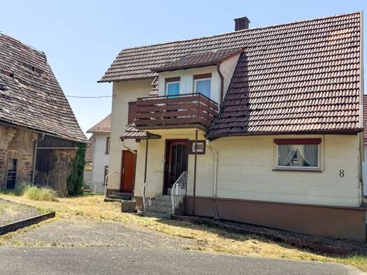 Einfamilienhaus zum Kauf 165.000 € 4 Zimmer 118 m² 1.128 m² Grundstück Schöllbronn Ettlingen 76275