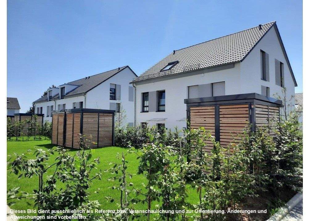 Immobilie in Hahnheim - Neubau-Doppelhaushälfte mit Satteldach nach EH 40 Effizienzstandard! - Bild 1