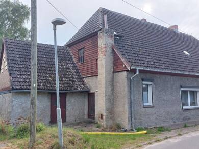 Doppelhaushälfte zum Kauf 45.000 € 3 Zimmer 80 m² 2.010 m² Grundstück Preetzen Neetzow-Liepen, OT Preetzen 17391