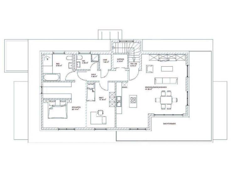 Penthouse zum Kauf provisionsfrei 548.500 € 3 Zimmer 125 m² 2. Geschoss Großenheidorner Strasse 50 Steinhude Wunstorf 31515