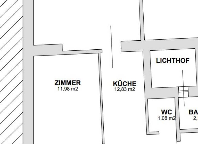 Wohnung zum Kauf 159.000 € 2 Zimmer 48,3 m² 2. Geschoss Wien,Hietzing 1130