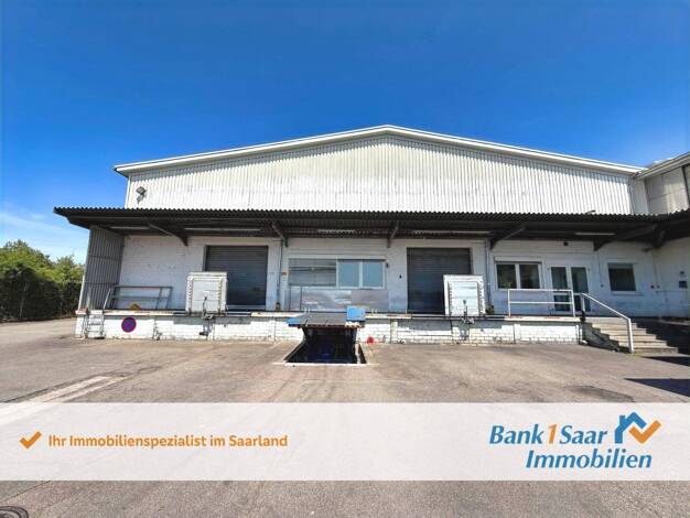 Lagerhalle zur Miete provisionsfrei 5 € 1.720 m² Lagerfläche teilbar ab 1.300 m² Bübingen Halberg 66129