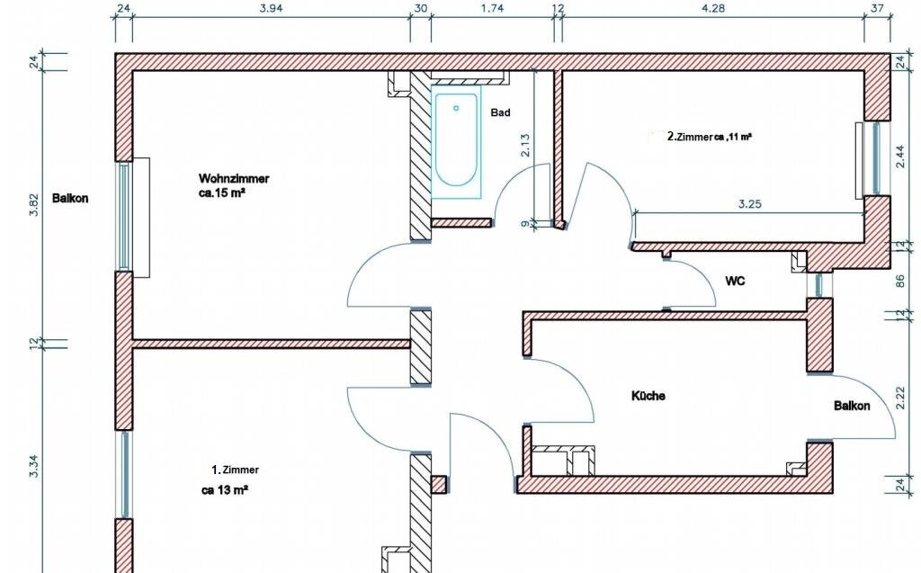 Wohnung zur Miete 680 € 3 Zimmer 60 m²<br/>Wohnfläche 3.<br/>Geschoss 01.01.2025<br/>Verfügbarkeit Gebhard-Ott-Str. Steinbühl Nürnberg 90443