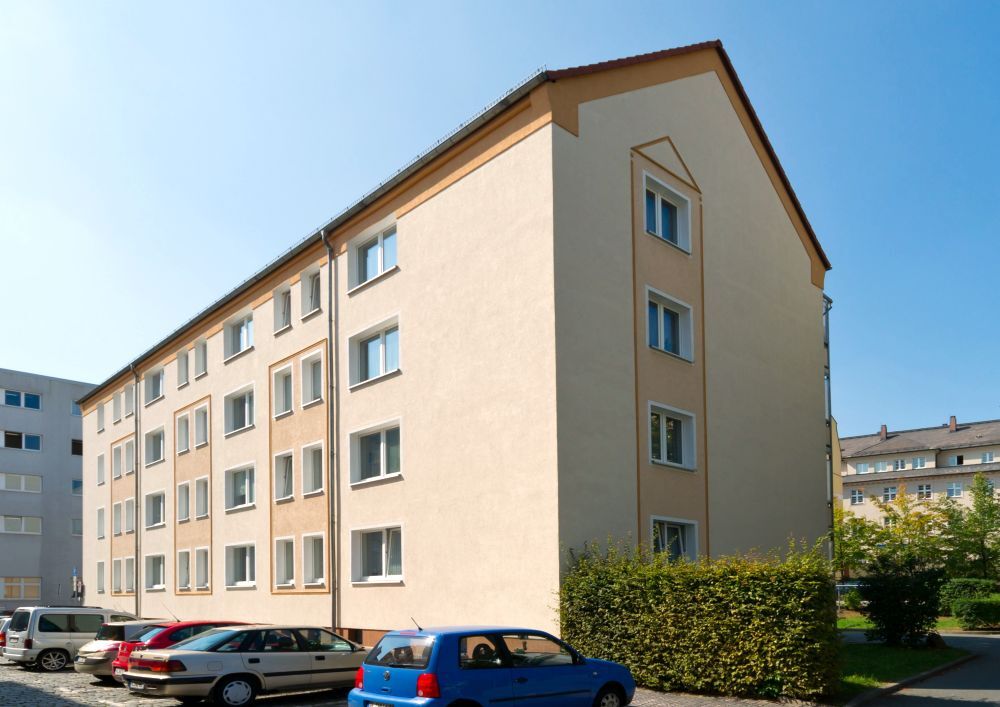 Wohnung zur Miete 334,65 € 3 Zimmer 59,2 m²<br/>Wohnfläche 3.<br/>Geschoss Jägerstraße 1 Bahnhofsvorstadt Plauen 08525