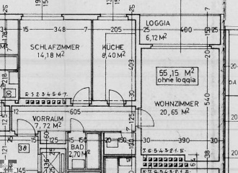 Wohnung zur Miete 224 € 2 Zimmer 51,1 m² Bergstraße 24 Bruck an der Mur 8600