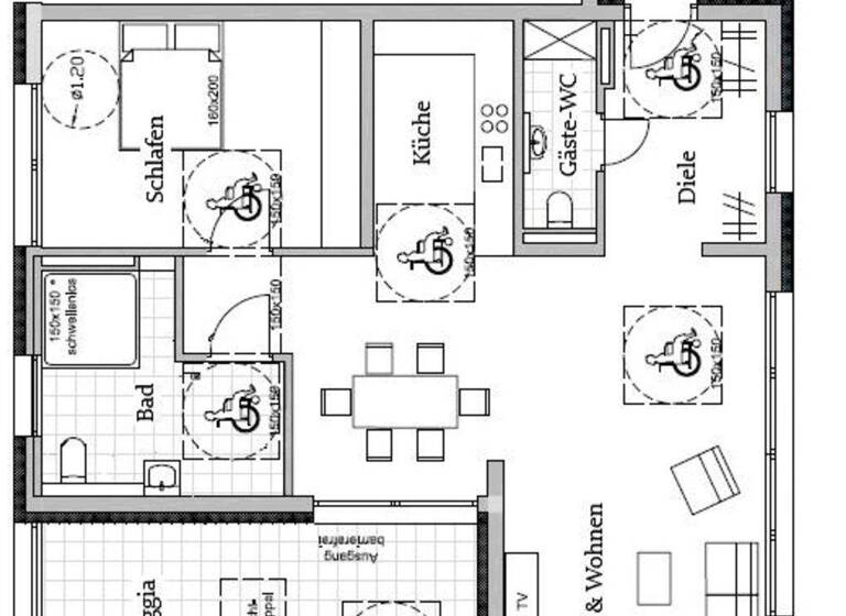 Wohnung zum Kauf - Erstbezug provisionsfrei 2 Zimmer 99,8 m² 2. Geschoss Wittlinger Straße Rümmingen 79595