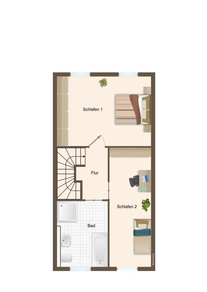 Reihenmittelhaus zur Miete 990 € 4 Zimmer 105 m²<br/>Wohnfläche Wildeshausen 27793