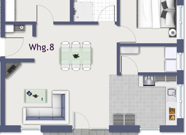 Wohnung zum Kauf 388.500 € 3 Zimmer 81,9 m²<br/>Wohnfläche 1.<br/>Geschoss Raiffeisengasse 5 Trailsdorf Hallerndorf 91352