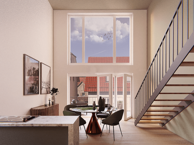 Wohnung zum Kauf - Neubau 455.555 € 4 Zimmer 96,2 m² Dachgeschoss, 3. Geschoss Biberach Biberach 77781