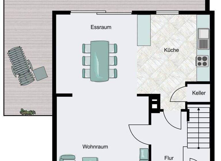 Reihenendhaus zum Kauf 695.000 € 5,5 Zimmer 123 m² 319 m² Grundstück Volksdorf Hamburg 22359