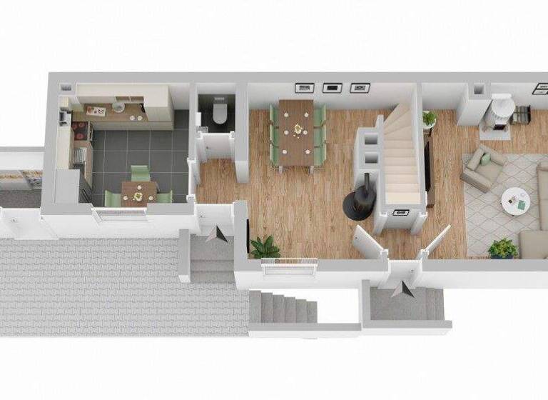 Doppelhaushälfte zum Kauf 239.000 € 4 Zimmer 76,3 m² 395 m² Grundstück Hollmannstraße 56 Ellerbek Kiel 24148