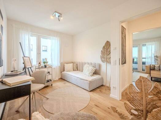 Wohnung zum Kauf 390.000 € 1 Zimmer 35,9 m² Stresemannallee 59 Sachsenhausen Süd 60599