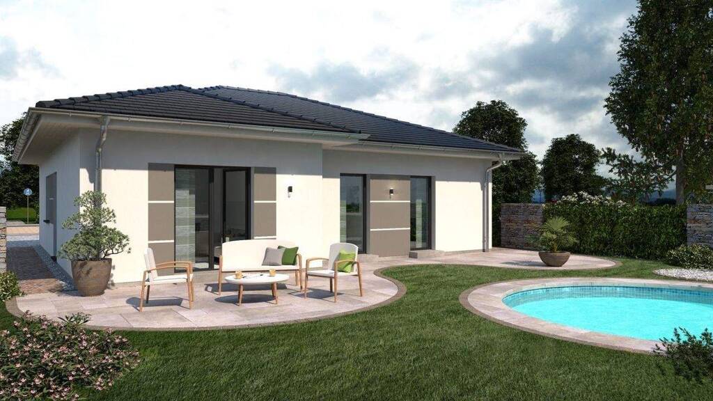 Bungalow zum Kauf provisionsfrei 393.509 € 4 Zimmer 116,4 m² 1.100 m² Grundstück Frankfurt Frankfurt (Oder) 15234