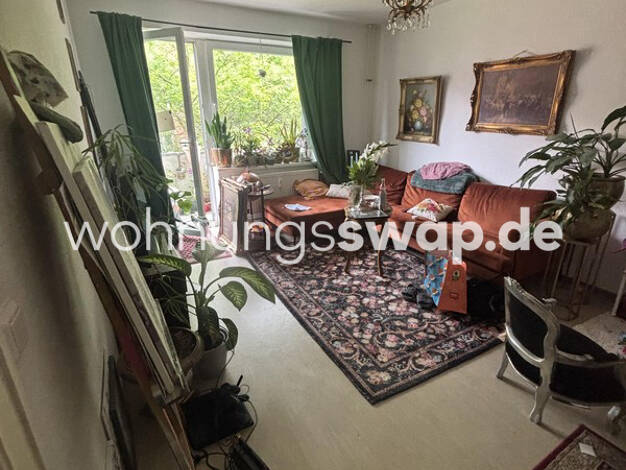 Studio zur Miete Tauschwohnung 530 € 2 Zimmer 48 m² 2. Geschoss Barmbek-Nord Hamburg 22305