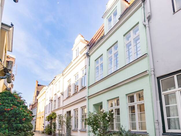 Stadthaus zum Kauf 490.000 € 3 Zimmer 85 m² 38 m² Grundstück Innenstadt Lübeck 23552