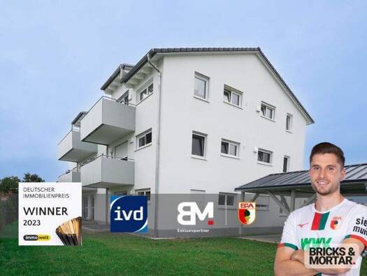 Wohnung zur Miete - Erstbezug 1.060 € 4 Zimmer 95 m² Deiningen 86738