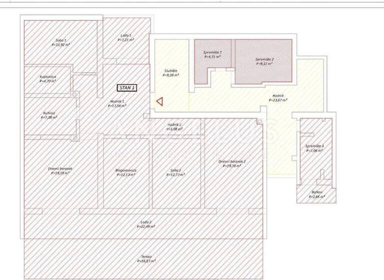 Wohnung zum Kauf 415.000 € 4 Zimmer 157 m² Spansko - Stenjevec