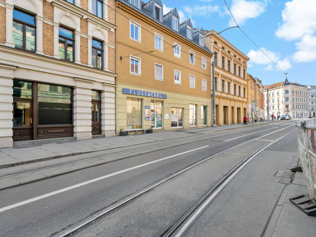 Laden zur Miete 8,51 € 2 Zimmer 53 m² Verkaufsfläche Mansfelder Straße 4 Saaleaue Halle 06108