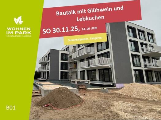 Wohnung zum Kauf - Neubau 412.900 € 2,5 Zimmer 79,5 m² Am Simontalgraben 23 Langenau 89129
