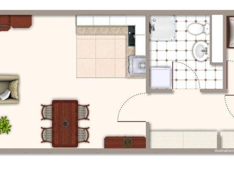 Wohnung zum Kauf 199.000 € 2 Zimmer 47 m² 2. Geschoss Biebrich Wiesbaden 65187