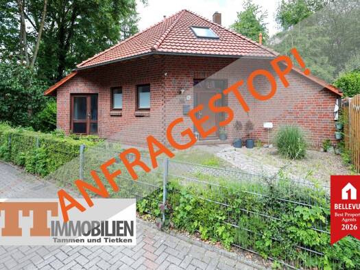 Einfamilienhaus zur Miete 1.100 € 4 Zimmer 130 m² 550 m² Grundstück frei ab 01.09.2026 Rüstersiel Wilhelmshaven 26386