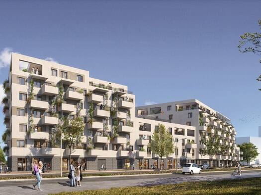 Wohnung zur Miete - Erstbezug 804 € 1,5 Zimmer 38,5 m² 2. Geschoss Donaustadt 1220