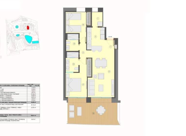 Wohnung zum Kauf 699.000 € 105 m² Benidorm 03500