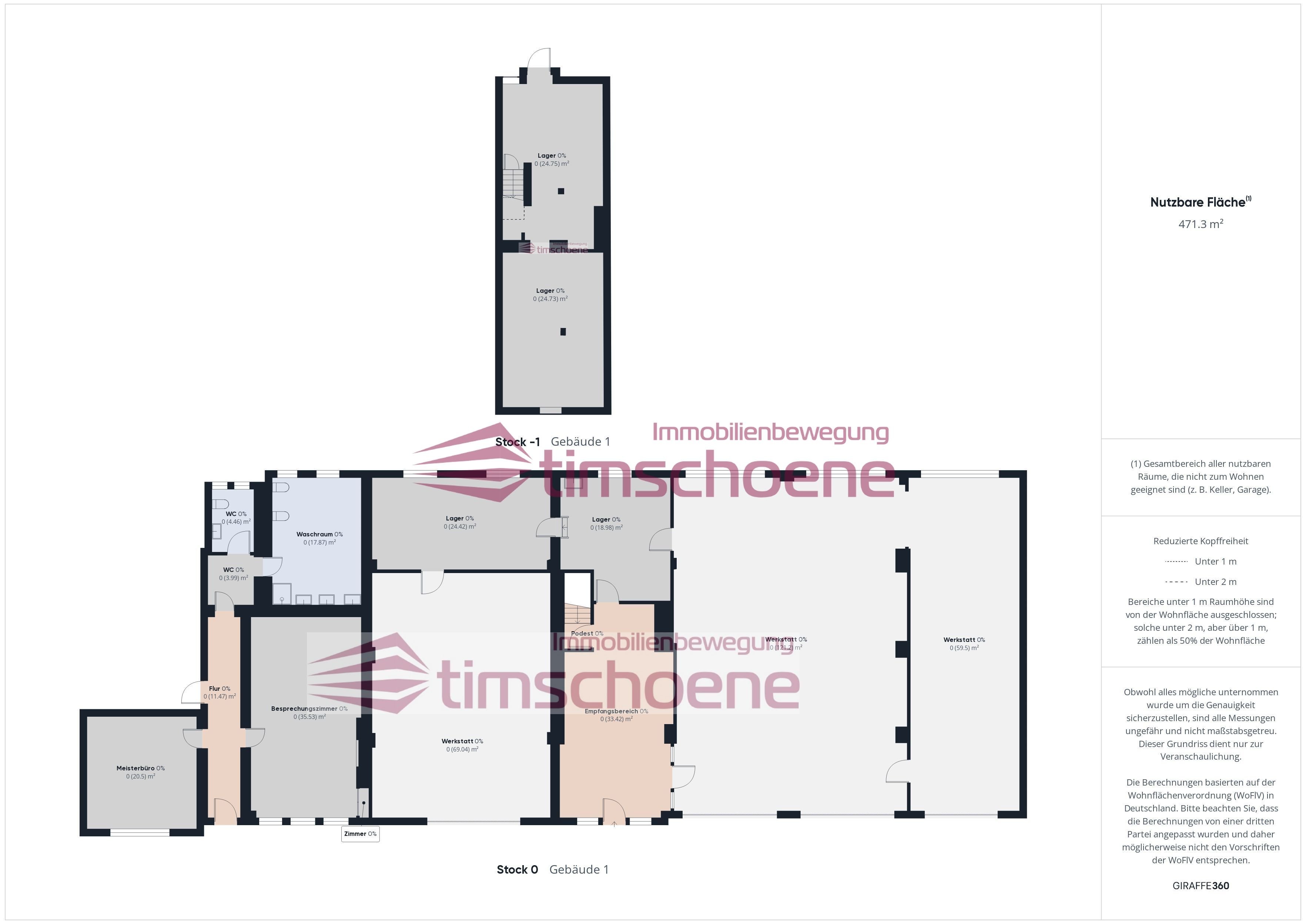 Werkstatt zur Miete 2.500 € 471,3 m²<br/>Lagerfläche Meiningen Meiningen 98617