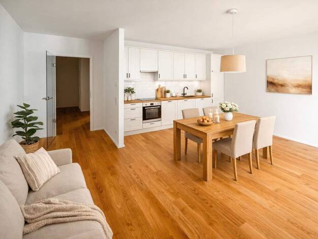Wohnung zum Kauf - Neubau provisionsfrei 449.900 € 2 Zimmer 62,4 m² 2. Geschoss Hildegard-Knef-Straße 99 Heerdt Düsseldorf 40549