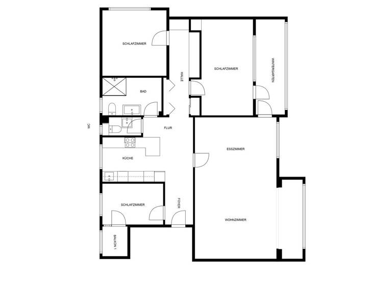 Wohnung zum Kauf 575.000 € 4,5 Zimmer 124,8 m² 1. Geschoss Hanggasse Dornbirn 6850