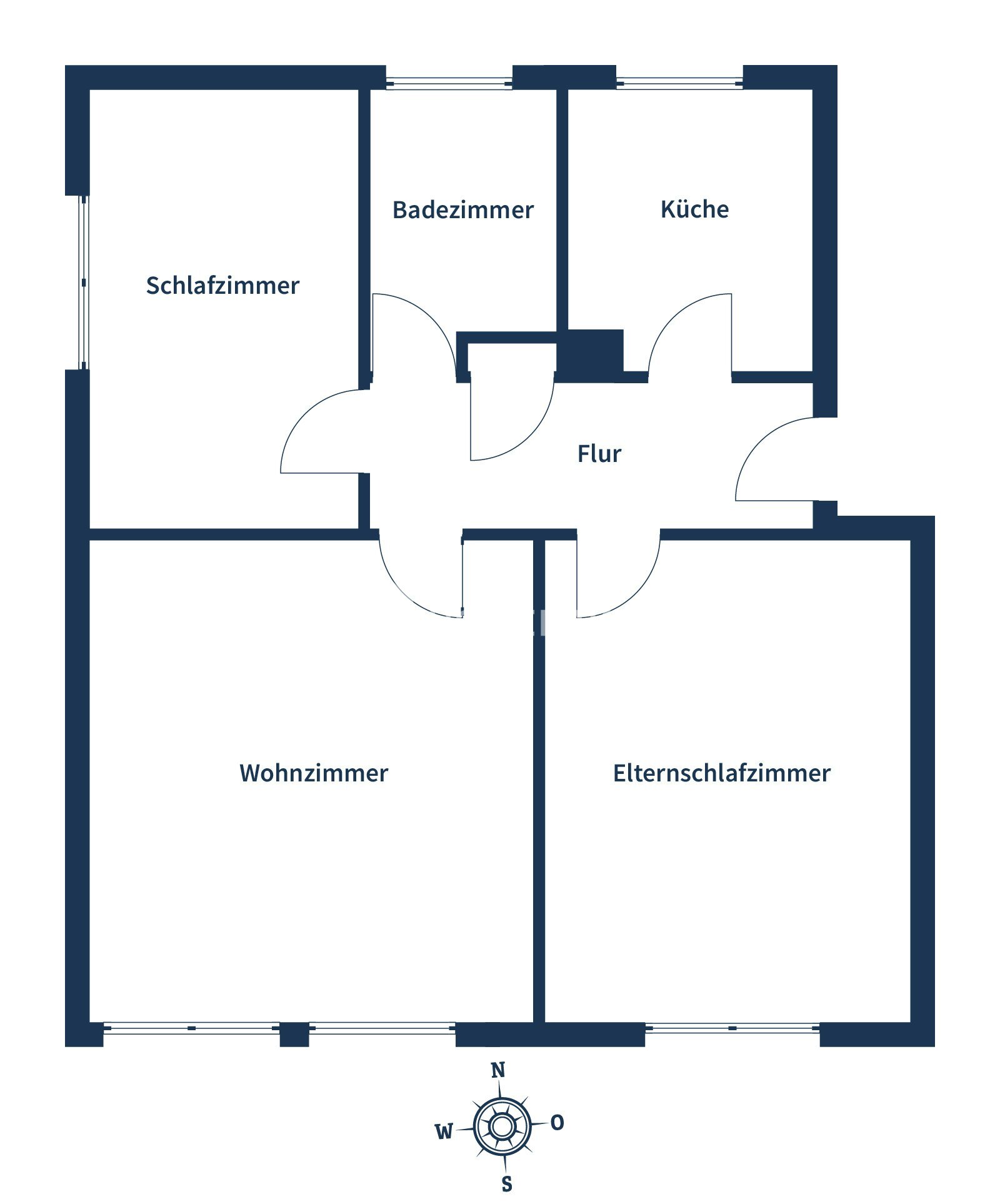 Wohnung zum Kauf 265.000 € 3 Zimmer 70 m²<br/>Wohnfläche EG<br/>Geschoss Stadtgarten Heilbronn 74072