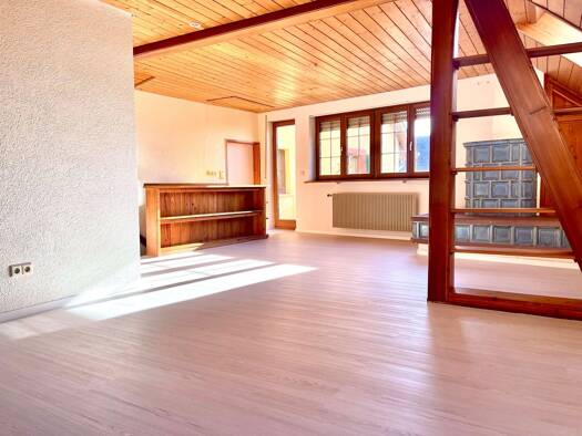 Maisonette zur Miete 1.200 € 4 Zimmer 107 m² Geschoss 1/2 frei ab sofort Rheintalstraße 27 Adelhausen Rheinfelden (Baden) 79618