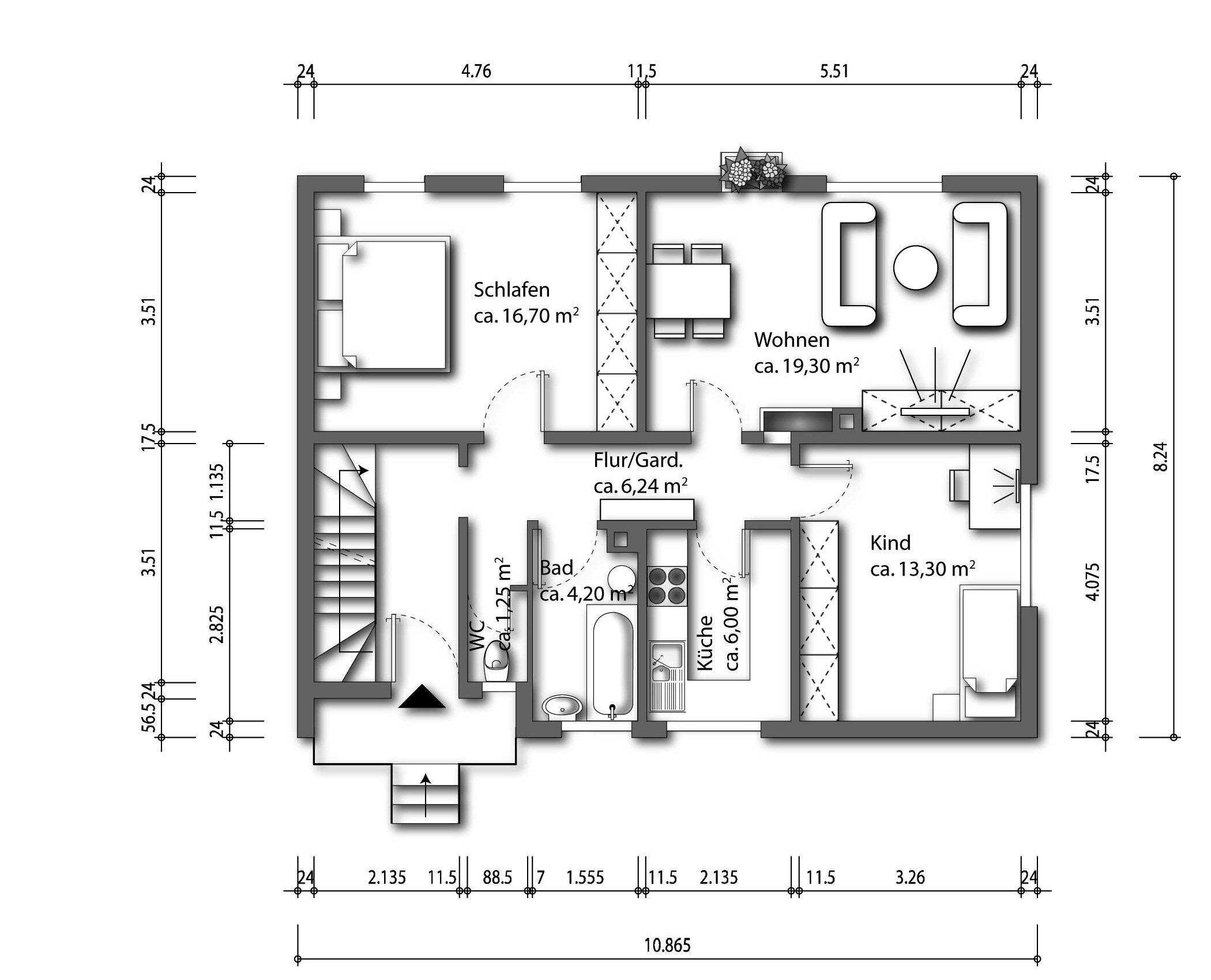 Mehrfamilienhaus zum Kauf als Kapitalanlage geeignet 418.000 € 130 m²<br/>Wohnfläche 750 m²<br/>Grundstück Güglingen Güglingen 74363