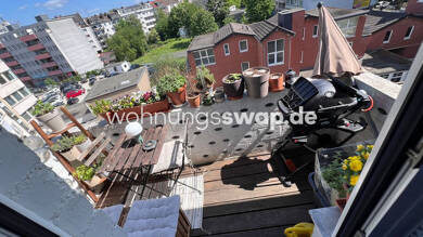 Studio zur Miete Tauschwohnung 505 € 2 Zimmer 40 m² 4. Geschoss Neustadt - Süd Köln 50674
