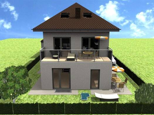 Terrassenwohnung zum Kauf - Erstbezug provisionsfrei als Kapitalanlage geeignet 464.000 € 2 Zimmer 60 m² Ottobrunn 85521