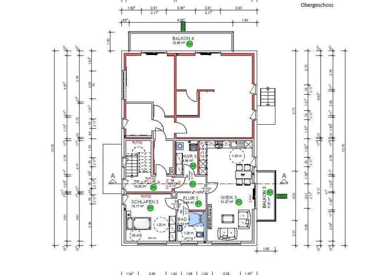 Wohnung zum Kauf provisionsfrei 293.700 € 2 Zimmer 66 m² 1. Geschoss Appelhülsen Nottuln 48301